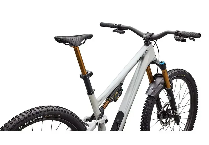 Specialized S-Works Stumpjumper 15 EVO Di2 MTB In Gloss Dolomite Metallic-3