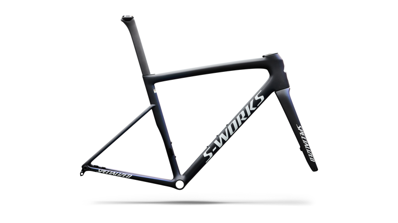 Specialized S-Works Tarmac SL8 Road Bike Frameset in Satin Carbon/Blue Pearl Fade-1