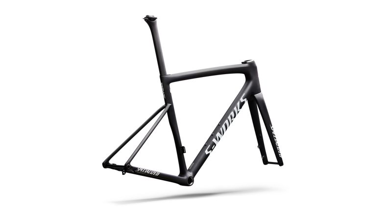 Specialized S-Works Tarmac SL8 Road Bike Frameset in Satin Carbon/Blue Pearl Fade-3