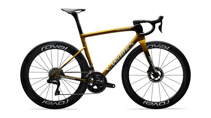 Specialized 2025 S-Works Tarmac SL8 LTD Road Bike In Golden Season