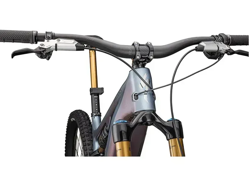 Specialized S-Works Turbo Levo 4 Electric Mountain Bike in Glacial Blue Metallic-4