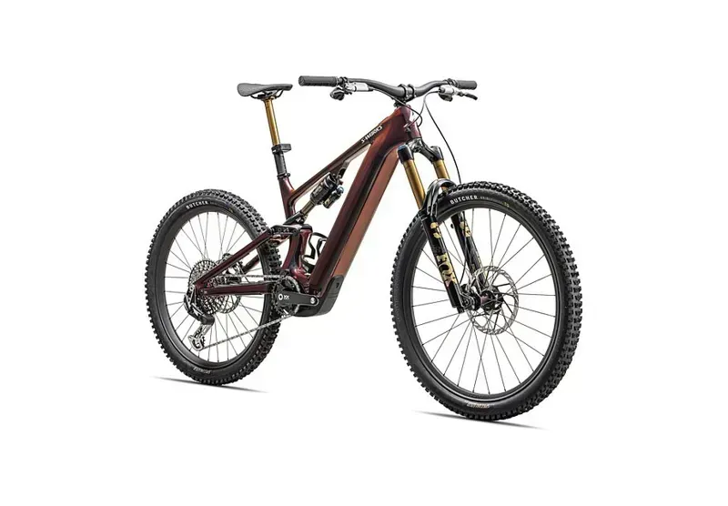 Specialized S-Works Turbo Levo 4 Electric Mountain Bike in Red Pearl-1