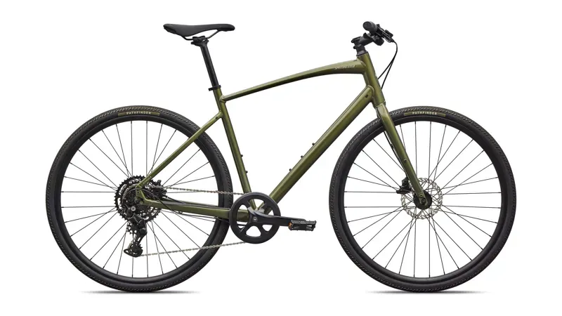 Specialized Sirrus X 2.0 Hybrid Bike in Laurel Green Metallic
