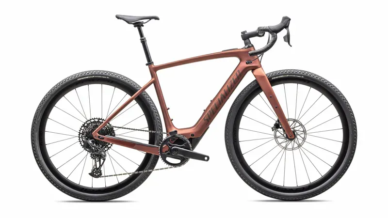 Specialized Turbo Creo 2 Expert E-Road Bike in Satin Copper/Red Pearl/Doppio