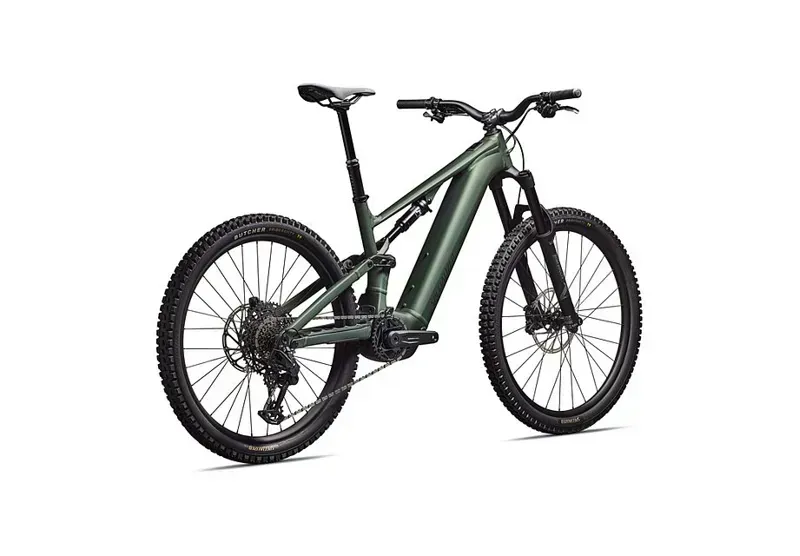 Specialized Turbo Levo 4 Alloy Full Suspension E-MTB in Satin Cypress Metallic/Dark Moss Green-2
