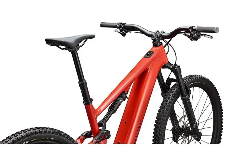 Specialized Turbo Levo 4 Full Suspension Alloy E-MTB in Gloss Deep Orange/Deep Lake-3