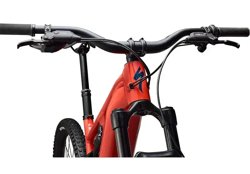 Specialized Turbo Levo 4 Full Suspension Alloy E-MTB in Gloss Deep Orange/Deep Lake-4