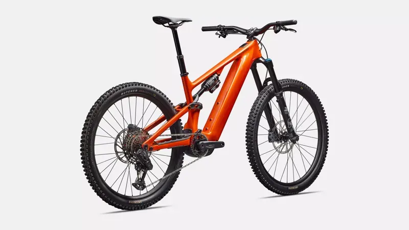 Specialized Turbo Levo 4 Comp Full Suspension E-MTB In Orange Over Silver/Dark Navy-2