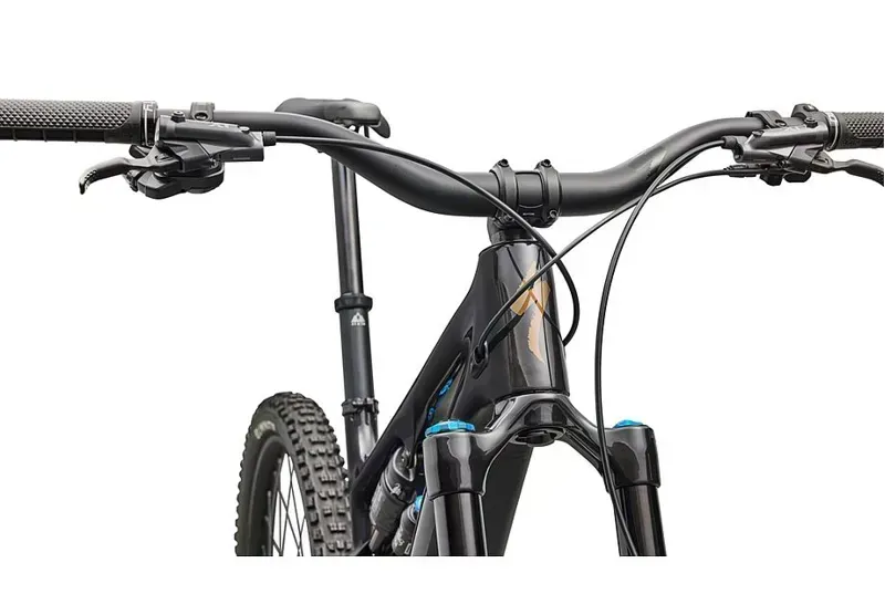 Specialized Turbo Levo SL Expert Di2 Lightweight E-MTB in Carbon/Burnt Gold + Range Extender -4