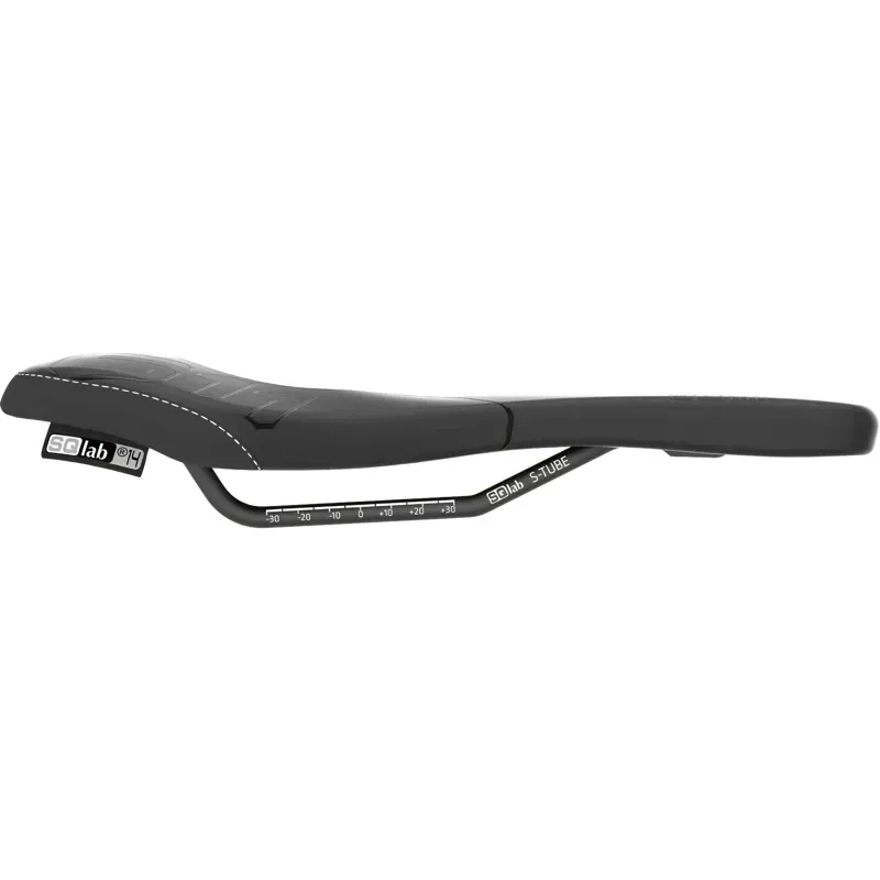 NI - Sqlab 611 Ergowave S-Tube MTB Trail Saddle in Black-2
