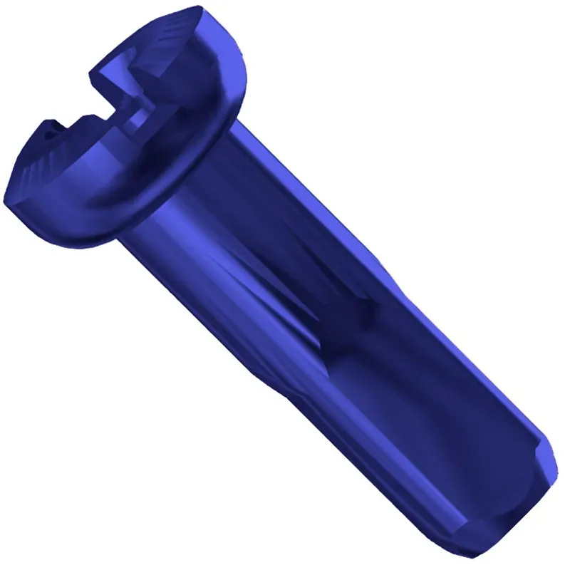 Sapim Polyax Alloy Nipples Pack in Blue