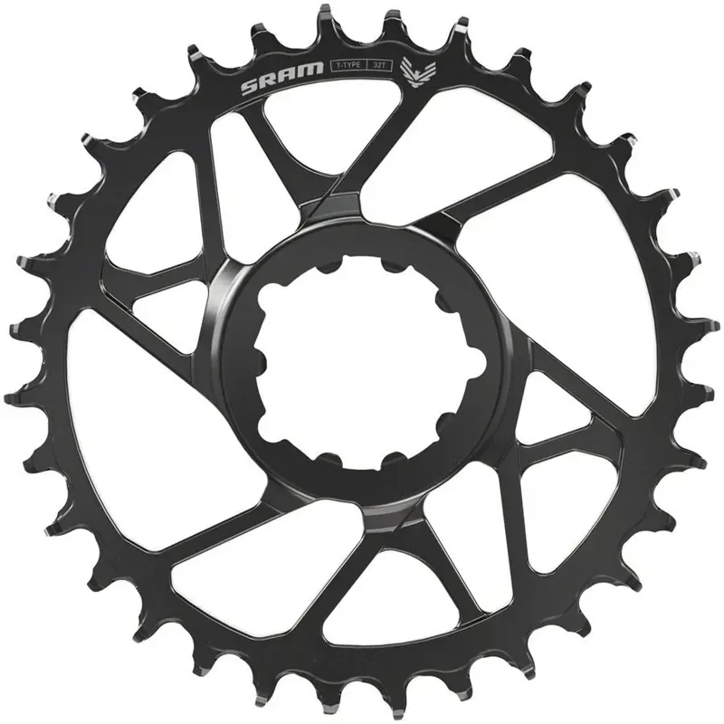 SRAM Eagle 70 T-Type 12-speed 30-tooth Boost DM Chainring in Black-1