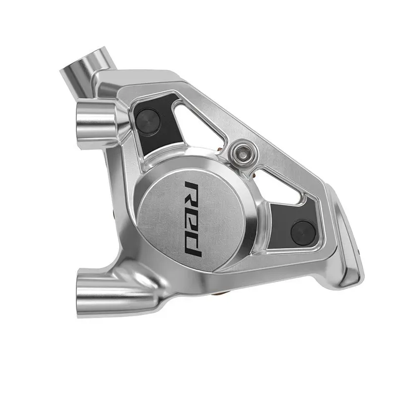 SRAM Red AXS E1 Flat Mount Disc Brake Caliper in Silver