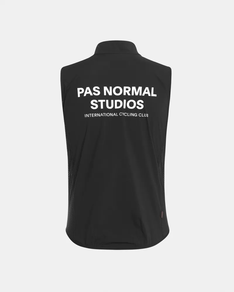 Pas Normal Studios Men's Mechanism Stow Away Gilet  Black-1