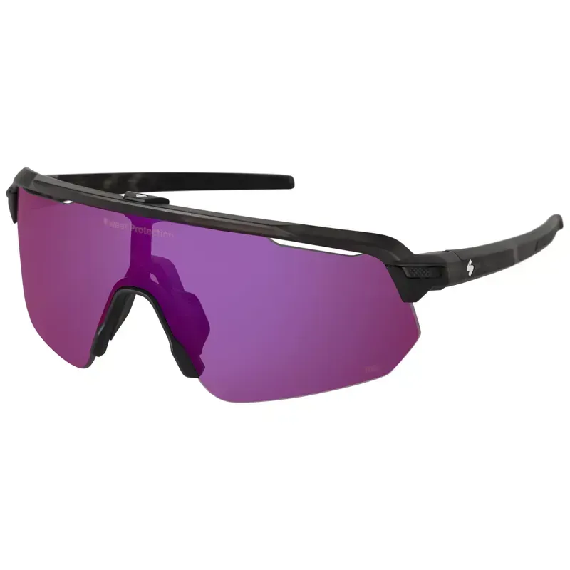 Sweet Shinobi RIG Reflect Bixbite Lens Sunglasses in Crystal Black Camo