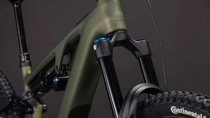 Cube AMS Hybrid 177 c:62 TM 600X eMountain Bike in Reed Green/Matrix-4