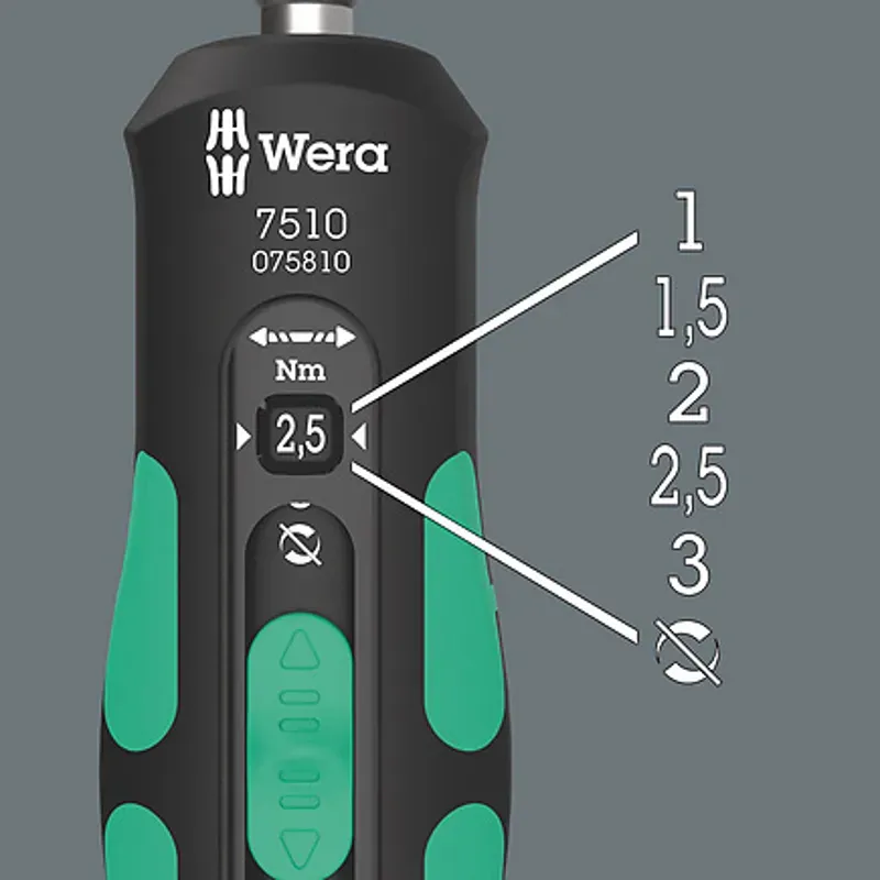 Wera Tools 7510 Kraftform Safe Torque Screwdriver-1