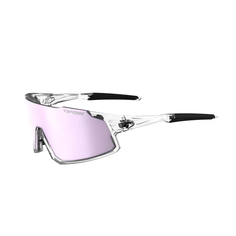 Tifosi Stash Interchangeable Lens Sunglasses In Crystal Clear