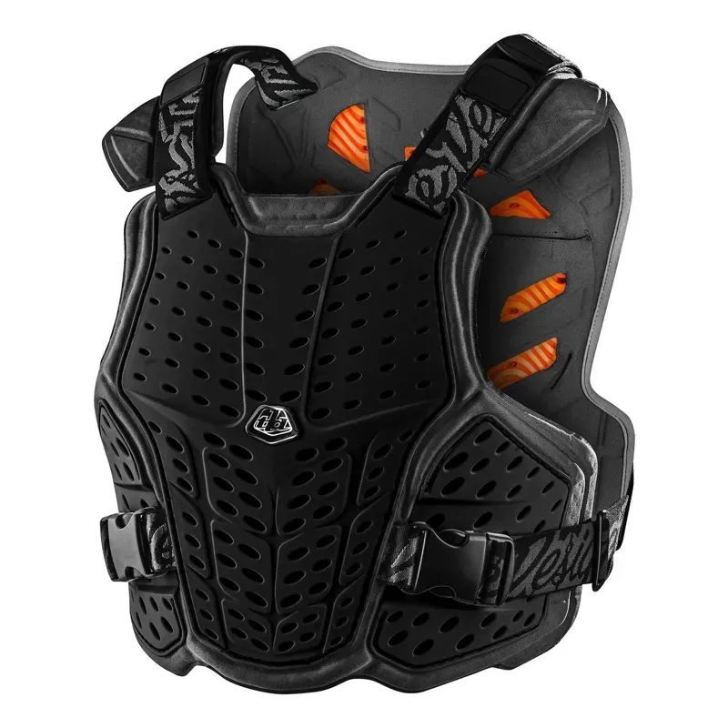 2021 Troy Lee Designs Rockfight CE Chest Protector in Black 