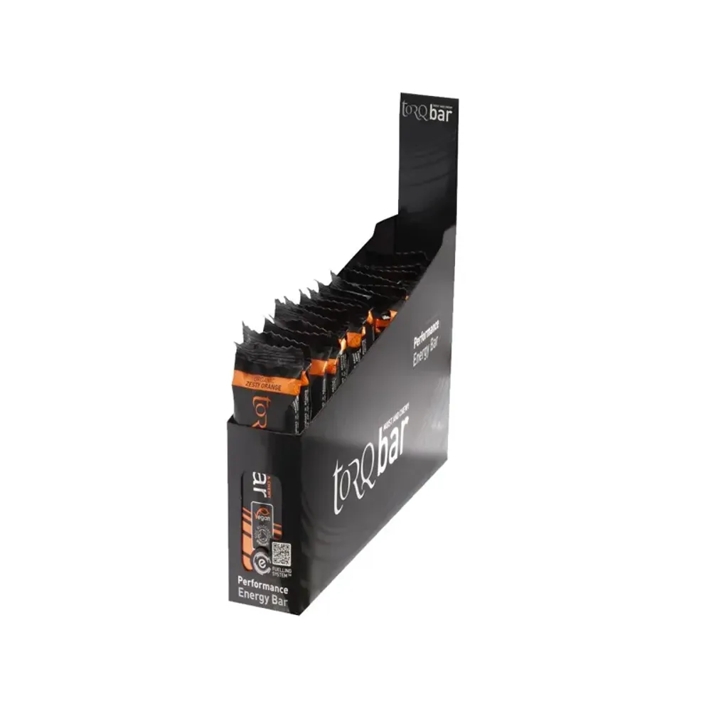 Js Cycles Torq 15x Organic Energy Bar - Zesty Orange | Free delivery over £50 & Cycle Scheme available.