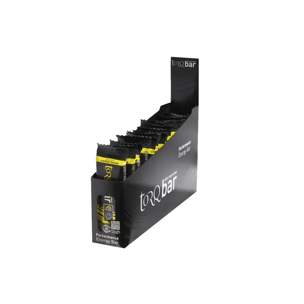 Js Cycles Torq 15x Organic Energy Bar - Sundried Banana | Free delivery over £50 & Cycle Scheme available.