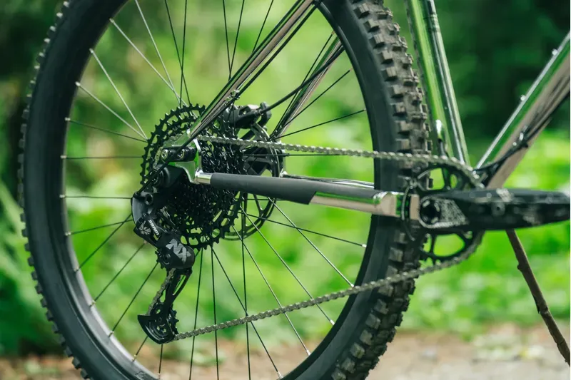 Transition TransAm Steel Hardtail Mountain Bike - Chrome-4