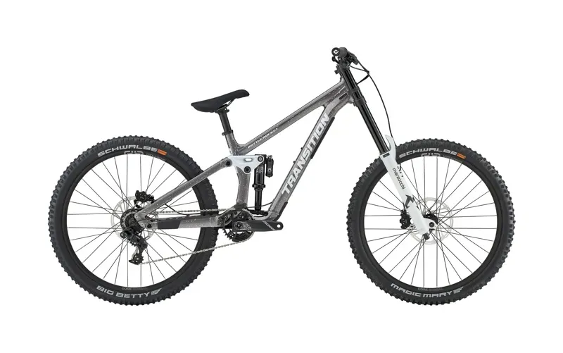 Transition Bottlerocket Alloy Dual Crown Mountain Bike in Snowstorm