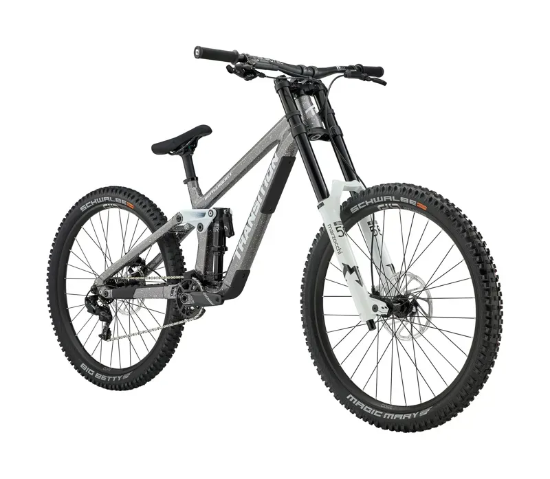 Transition Bottlerocket Alloy Dual Crown Mountain Bike in Snowstorm-1