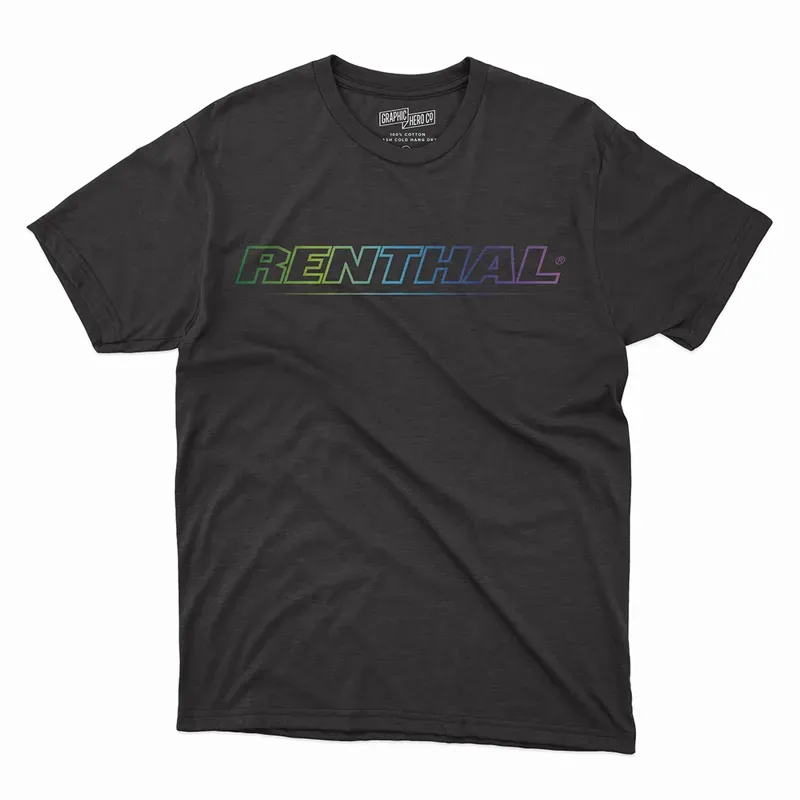 Renthal Fade1 T- Shirt Black