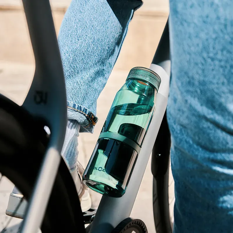 Fidlock TWIST Bottle 700 Life + Bike Base Clear Dk Blue 700ml-2