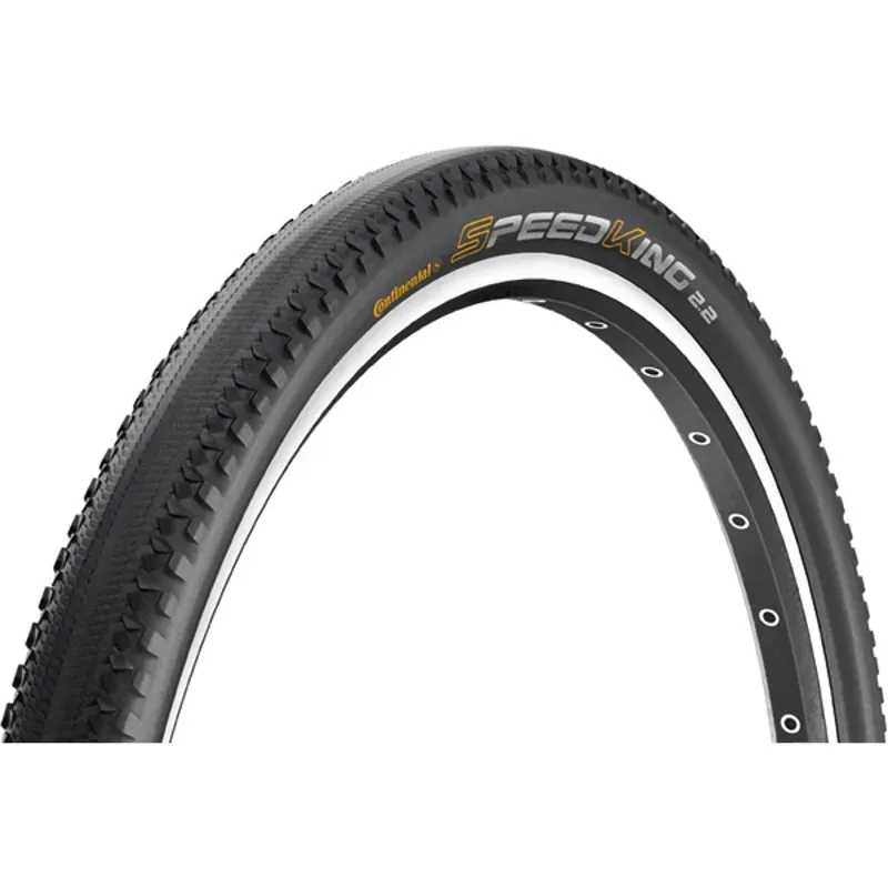 Continental Speed King RaceSport Tyre - Foldable BlackChili Compound: 26X2. 20 BLACK/BLACK 26x2.20