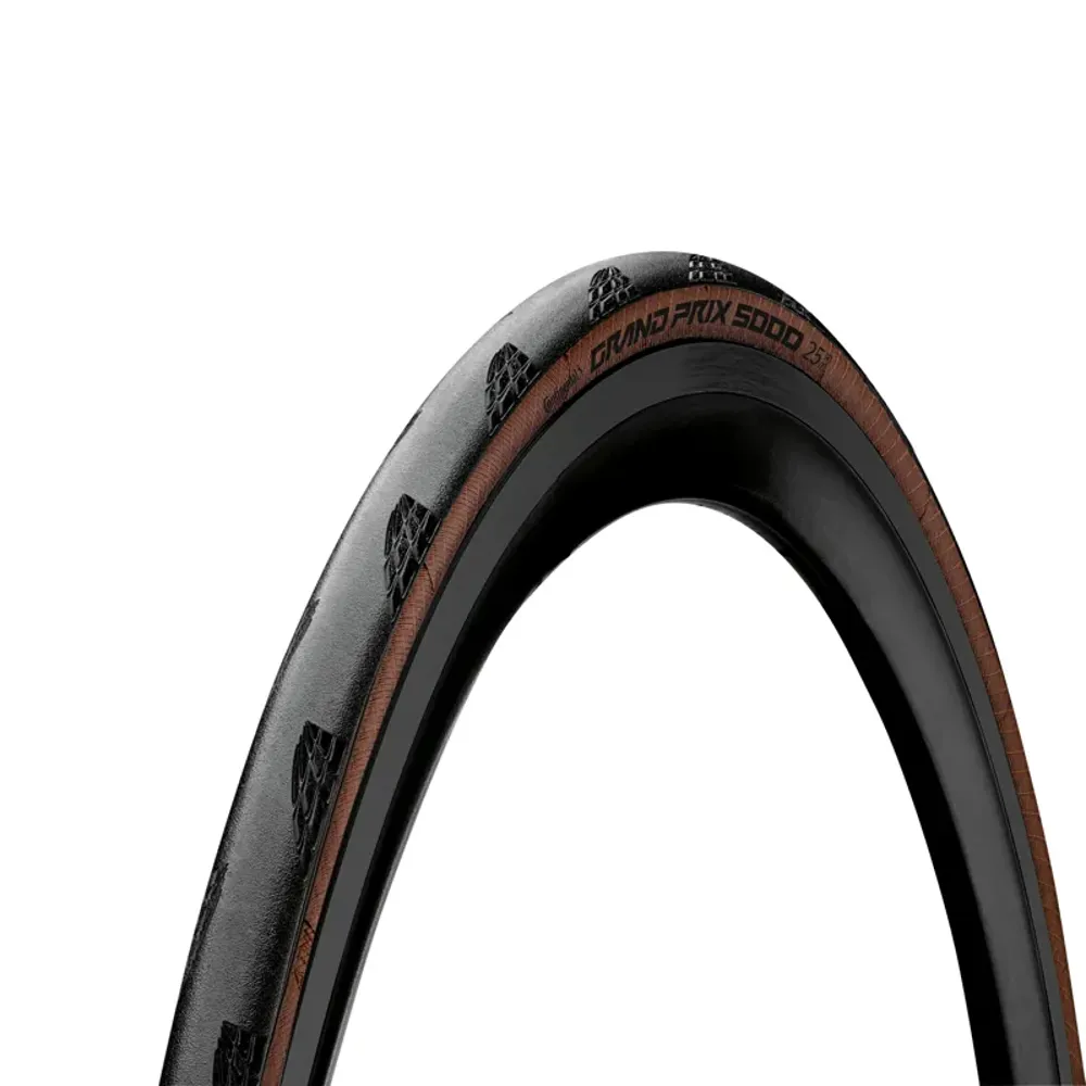 Js Cycles Continental Grand Prix GP5000 GP 5000 Foldable BlackChili Road Tyre in Brown | Free delivery over £50 & Cycle Scheme available.