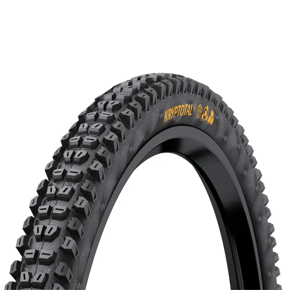 Js Cycles Continental Kryptotal Rear Downhill Tyre - Soft Compound Foldable 2025 27.5X2. 60 BLACK/BLACK 27.5x2.60 Black | Free delivery over £50 & Cycle Scheme available.