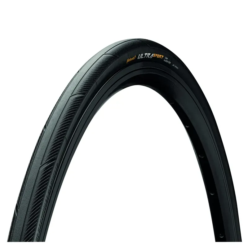 Continental Ultra Sport III Foldable Puregrip Tyre in Black
