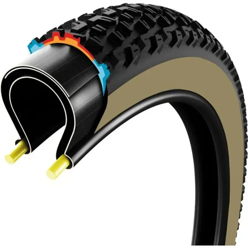 Vittoria Mezcal 29 TLR Tyre in Brown-1