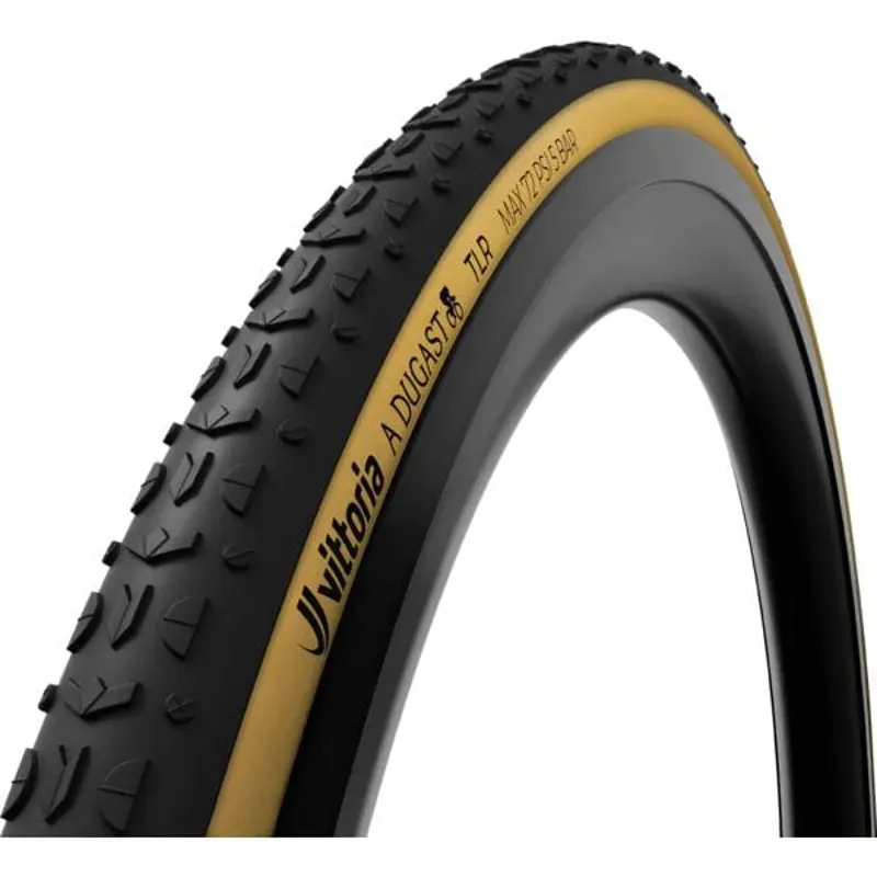 Dugast Typhoon Cotton Tubeless Clincher Tan Cyclocross tyre 700 x 33c