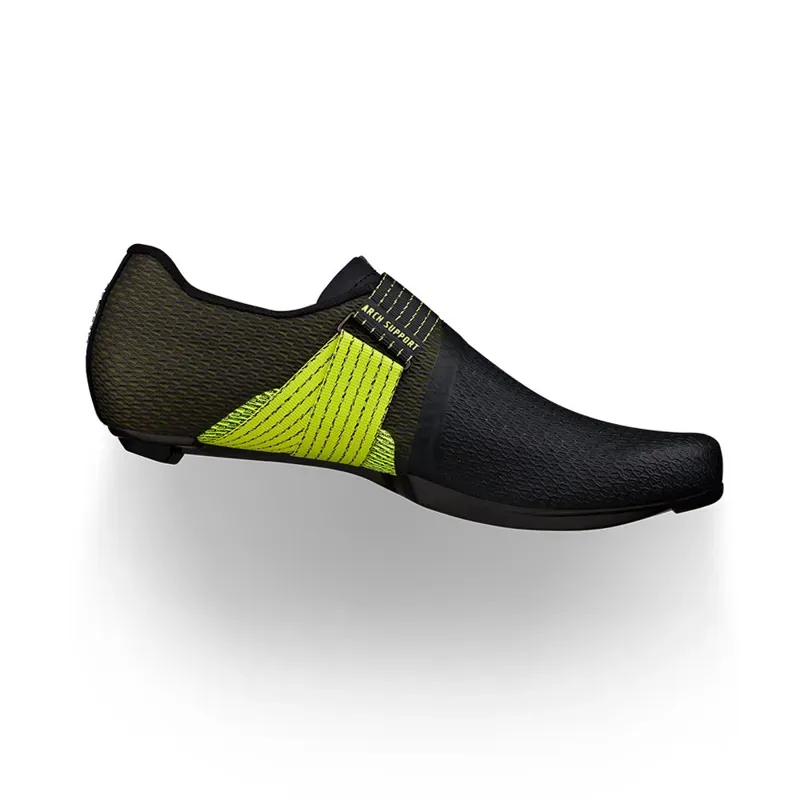 Fizik Vento Stabilita Carbon Road Shoes in Black/Yellow