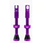 Peaty's X Chris King MK2 42mm Tubeless Valves in Violet