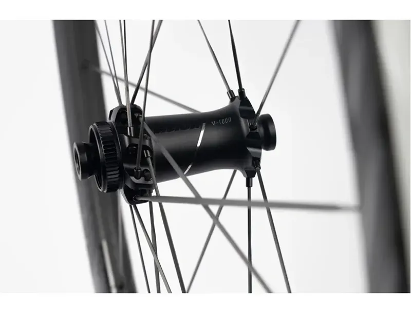 Vision Metron 45 RS SL TLR Disc Carbon Road Wheelset in Black-6