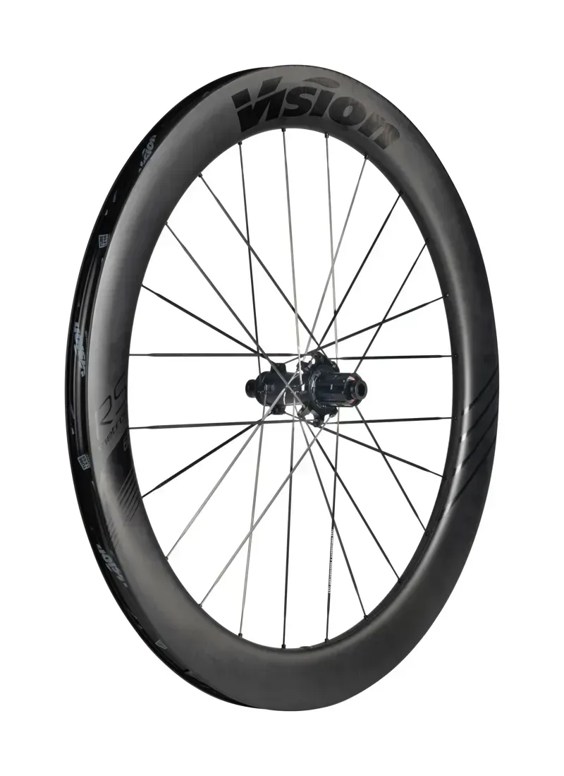Vision Metron 60 RS SL Disc TLR Carbon Road Wheelset in Black-3