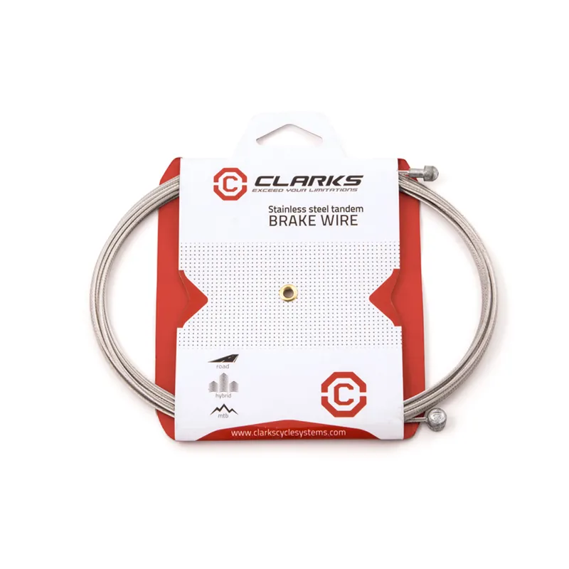 Clarks Universal S/S Inner Brake Wire in Silver