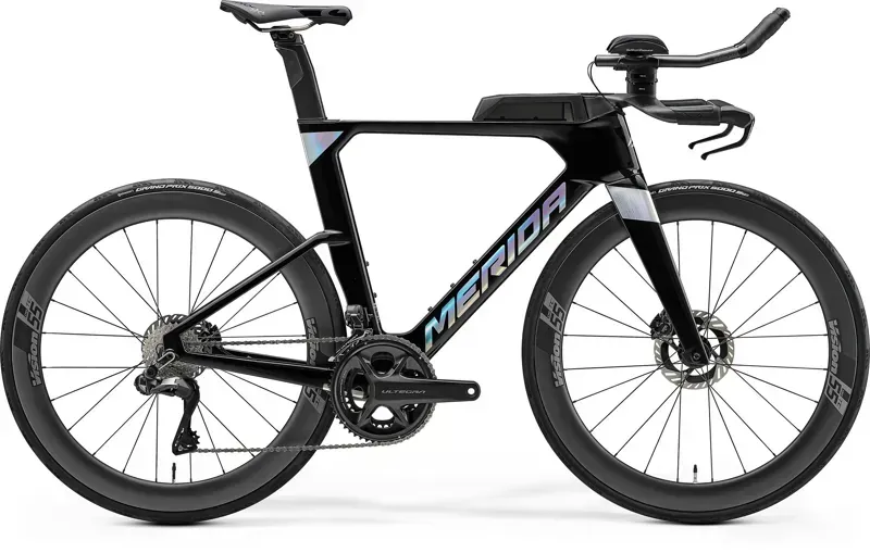 Merida Time Warp Tri Limited Road Race Bike In Black