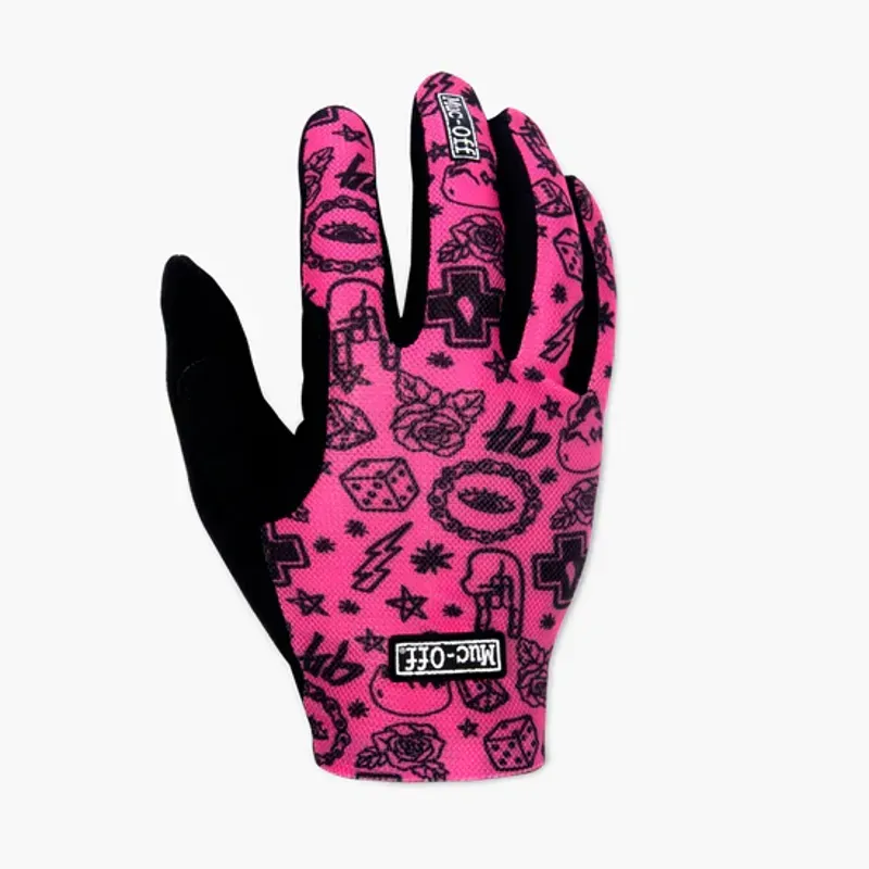 Muc-Off Summer Lightweight Mesh Rider Gloves In Pink-1