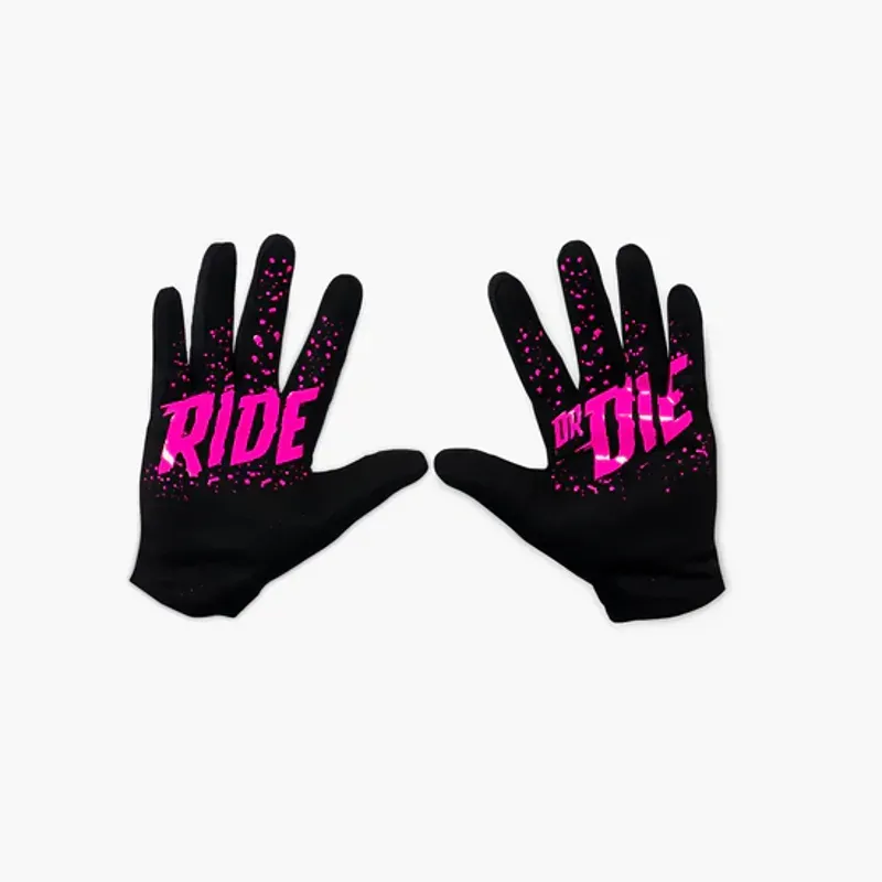 Muc-Off Summer Lightweight Mesh Rider Gloves In Pink-2
