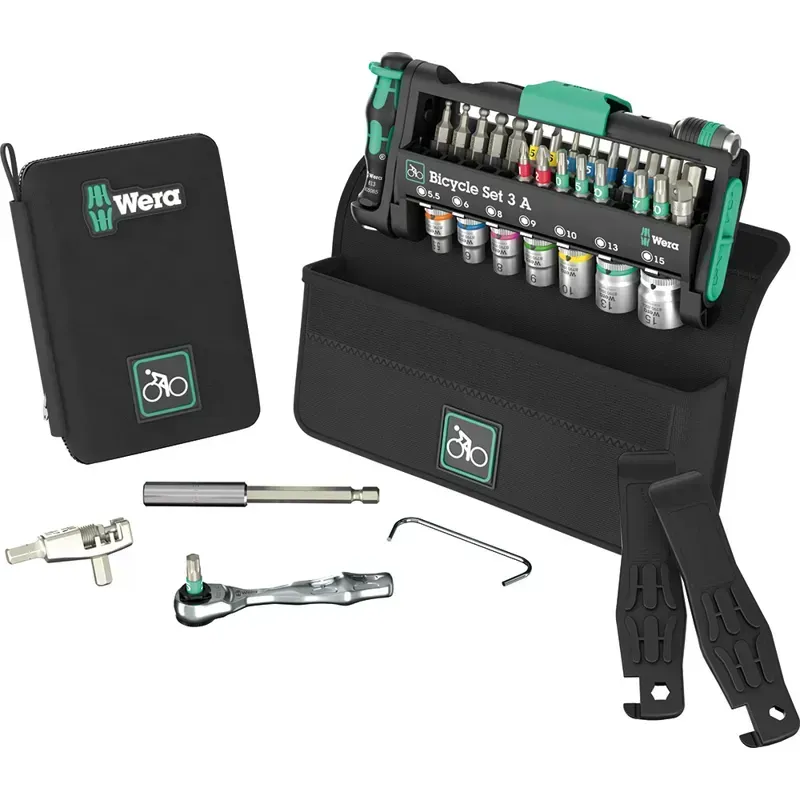 Wera Tools Bicycle Set 3A 40-pack Toolset in Black
