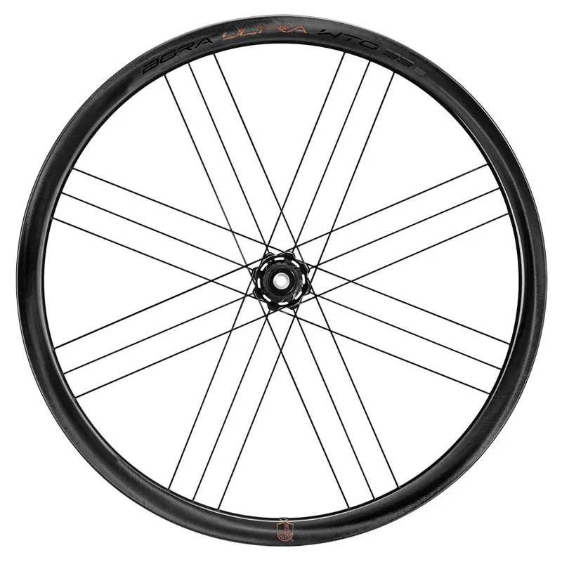 Campagnolo Bora Ultra WTO 33mm Carbon Disc Brake Wheelset in Black-2