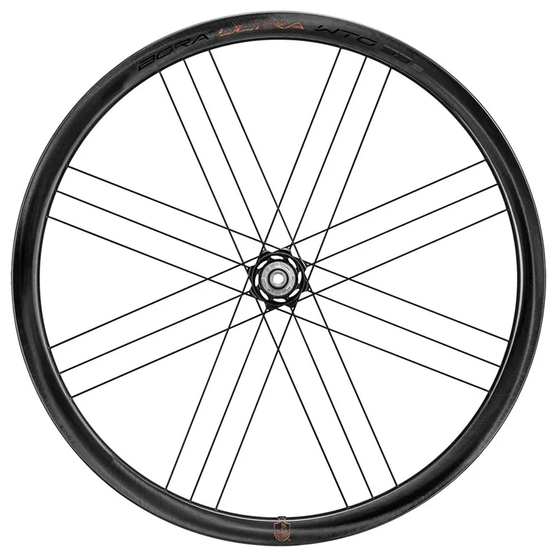 Campagnolo Bora Ultra WTO 33mm Carbon Disc Brake Wheelset in Black-1