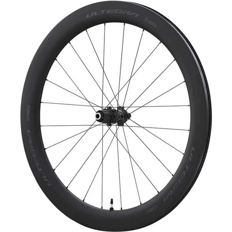 Shimano WH-R8170-C60-TL Ultegra Disc Carbon Clincher 60mm Front 12x100mm Wheel
