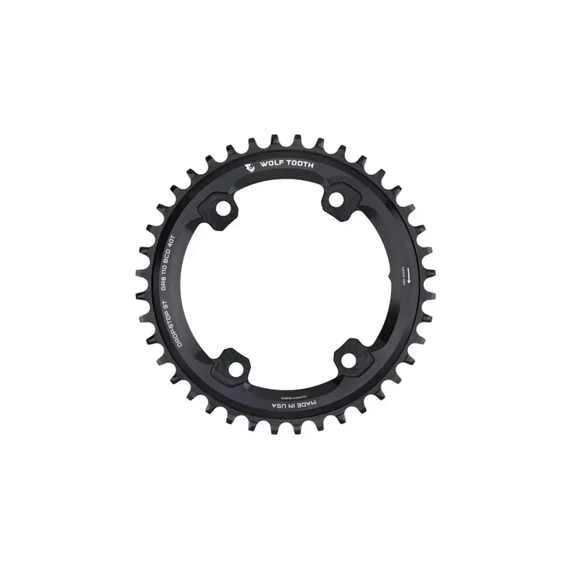 Wolf Tooth 110 BCD Asymmetric Aero For Shimano GRX Chainrings / 46T