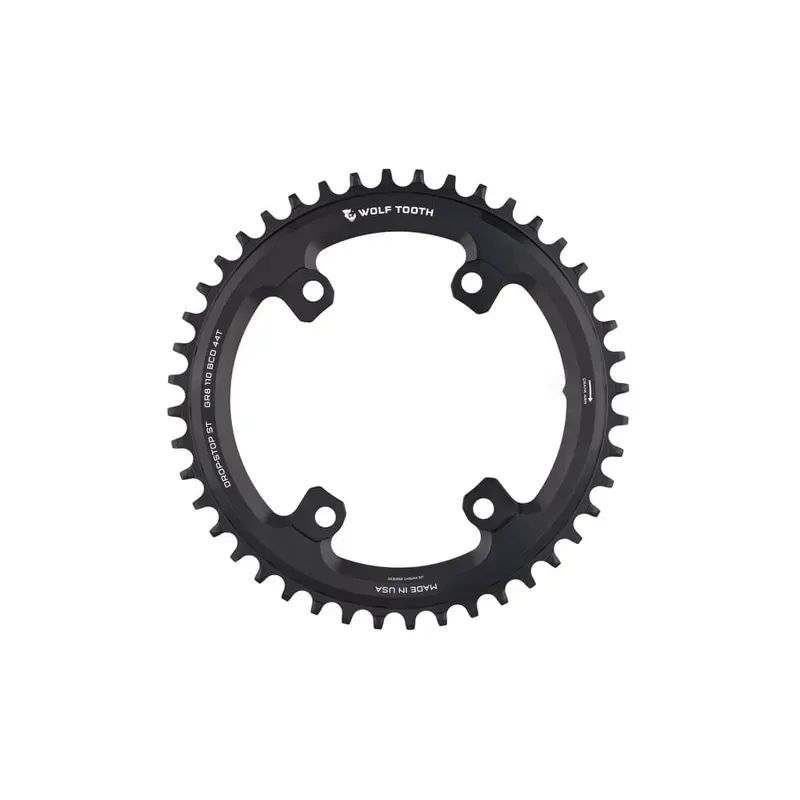Wolf Tooth 110 BCD Asymmetric Aero For Shimano GRX Chainrings / 46T-2